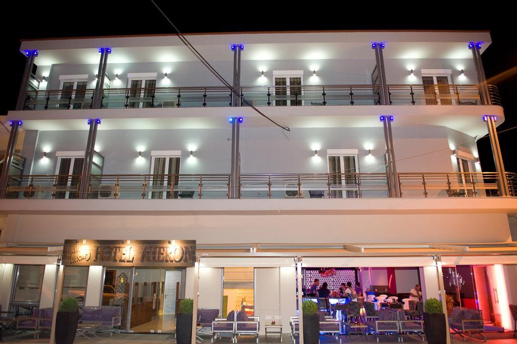 Hotel Aheron Kanallákion Exterior foto
