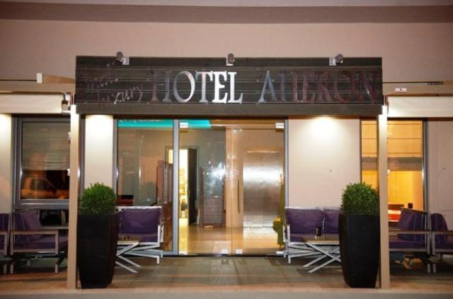 Hotel Aheron Kanallákion Exterior foto