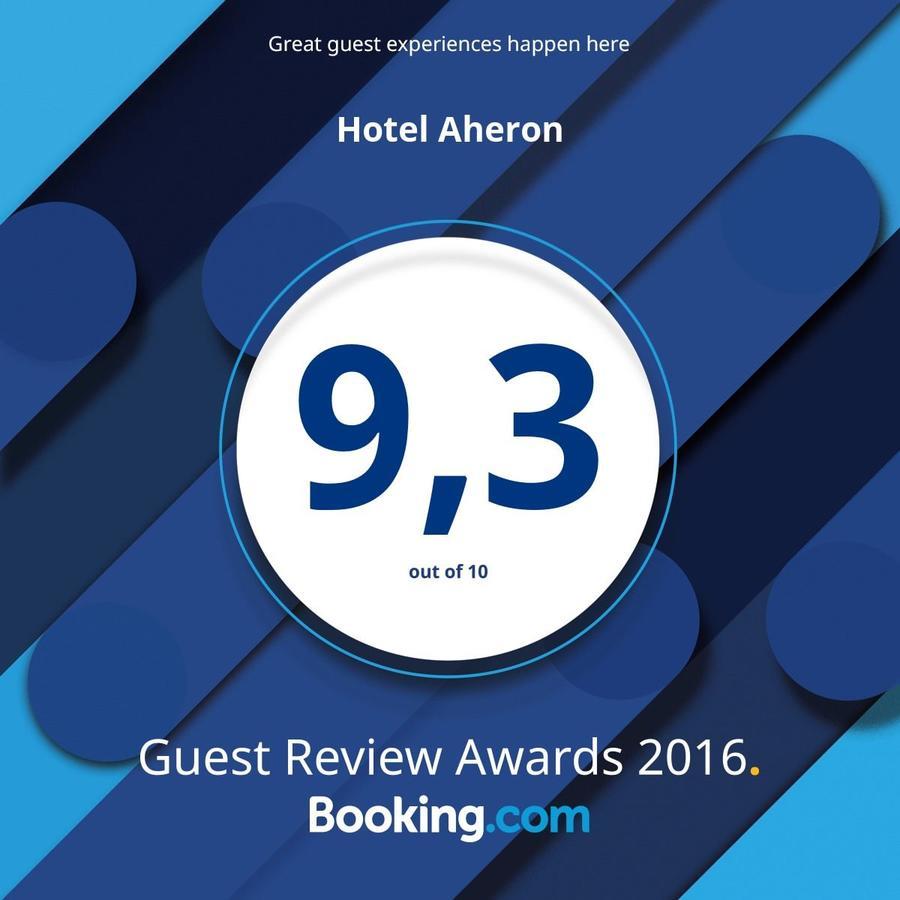 Hotel Aheron Kanallákion Exterior foto